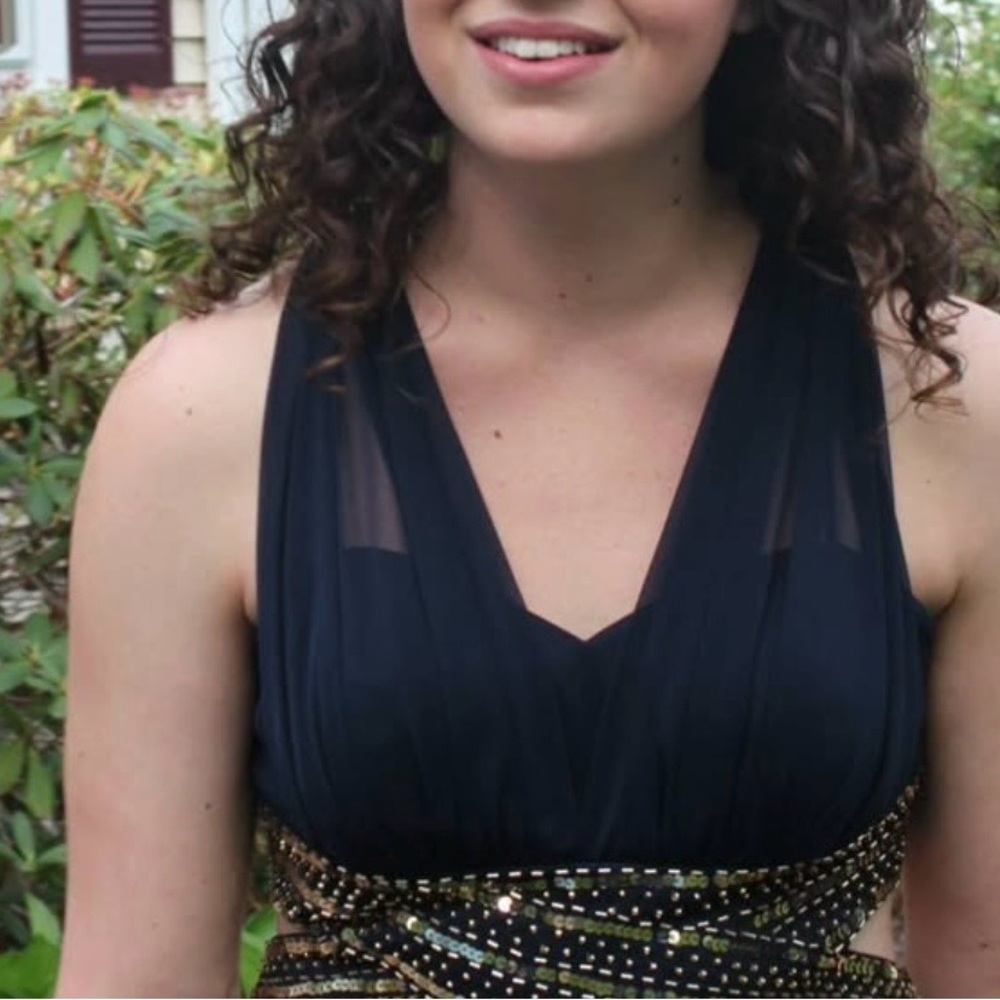 Navy Prom Dress